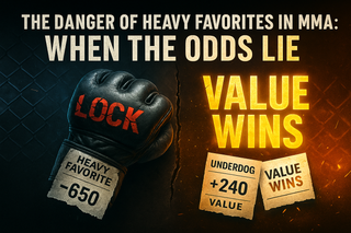 The Danger of Heavy Favorites in MMA: When the Odds Lie