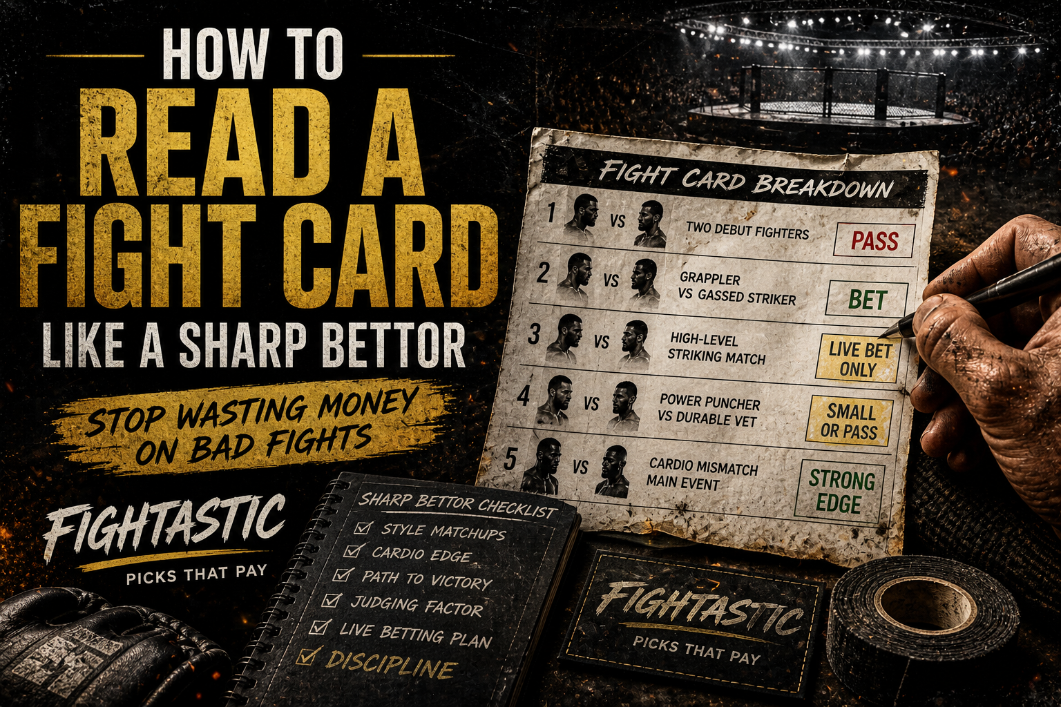 HOW TO READ A FIGHT CARD LIKE A SHARP BETTOR — AND STOP WASTING MONEY ...