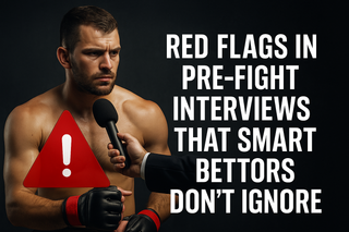 Red Flags in Pre-Fight Interviews That Smart Bettors Don’t Ignore