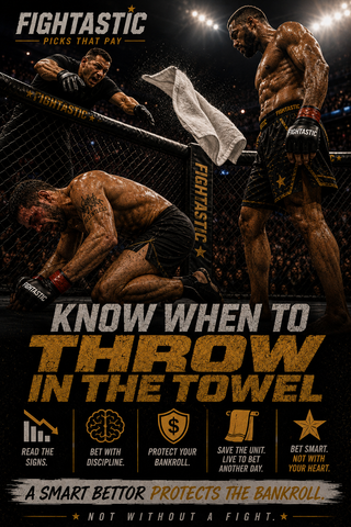 KNOW WHEN TO THROW IN THE TOWEL