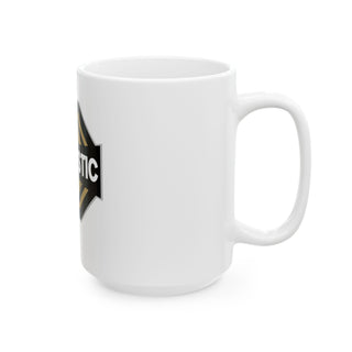 FIGHTASTIC White Coffee Mug, (11oz, 15oz)