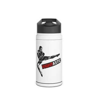 FIGHTASTIC High Kick Stainless Steel Hydration Bottle
