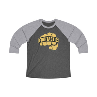 FIGHTASTIC Bare Knuckle Logo Tri-Blend Raglan T-Shirt