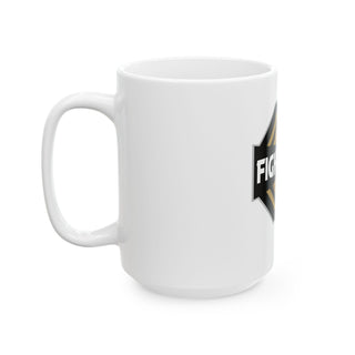 FIGHTASTIC White Coffee Mug, (11oz, 15oz)