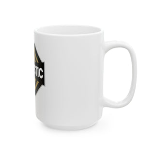 FIGHTASTIC White Coffee Mug, (11oz, 15oz)