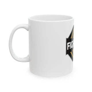 FIGHTASTIC White Coffee Mug, (11oz, 15oz)