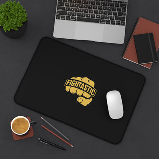 FIGHTASTIC Black Desk Mat