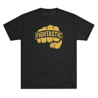 FIGHTASTIC Bare Knuckle Logo Tri-Blend T-Shirt