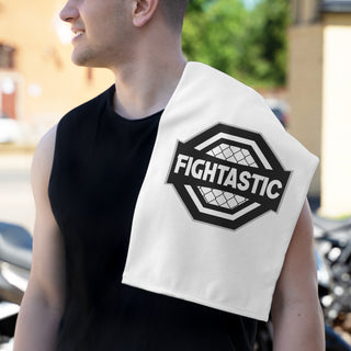 FIGHTASTIC White Rally Towel, 11x18