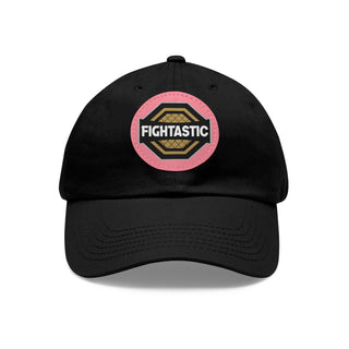 Dad Hat with Leather FIGHTASTIC Patch (Round)