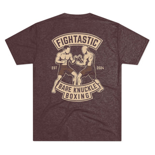 FIGHTASTIC® Fight Club Bare Knuckle Boxing Tri-Blend T-Shirt