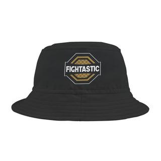 FIGHTASTIC Black Bucket Hat