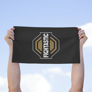 FIGHTASTIC Black Rally Towel, 11x18