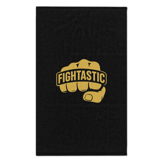 FIGHTASTIC Black Rally Towel, 11x18