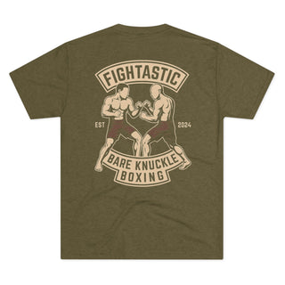 FIGHTASTIC® Fight Club Bare Knuckle Boxing Tri-Blend T-Shirt