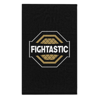 FIGHTASTIC Black Rally Towel, 11x18