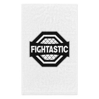 FIGHTASTIC White Rally Towel, 11x18