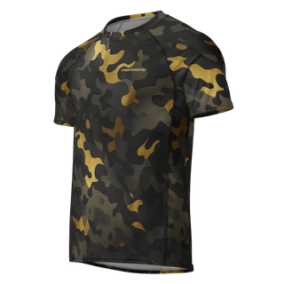 FIGHTASTIC® WARPATH Camo Short-Sleeve Rash Guard